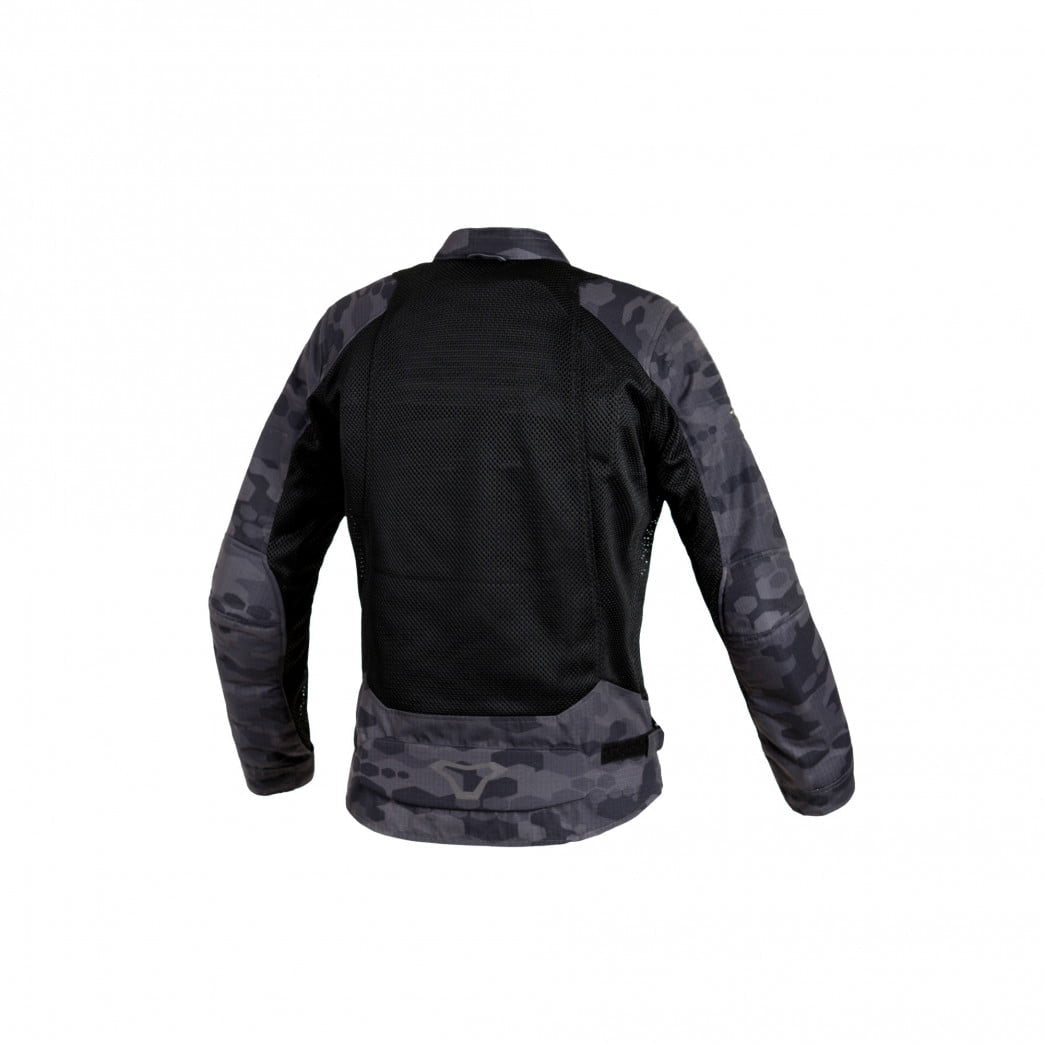 MacNA Lady Textile MC Giacca Velocity Black /Camo