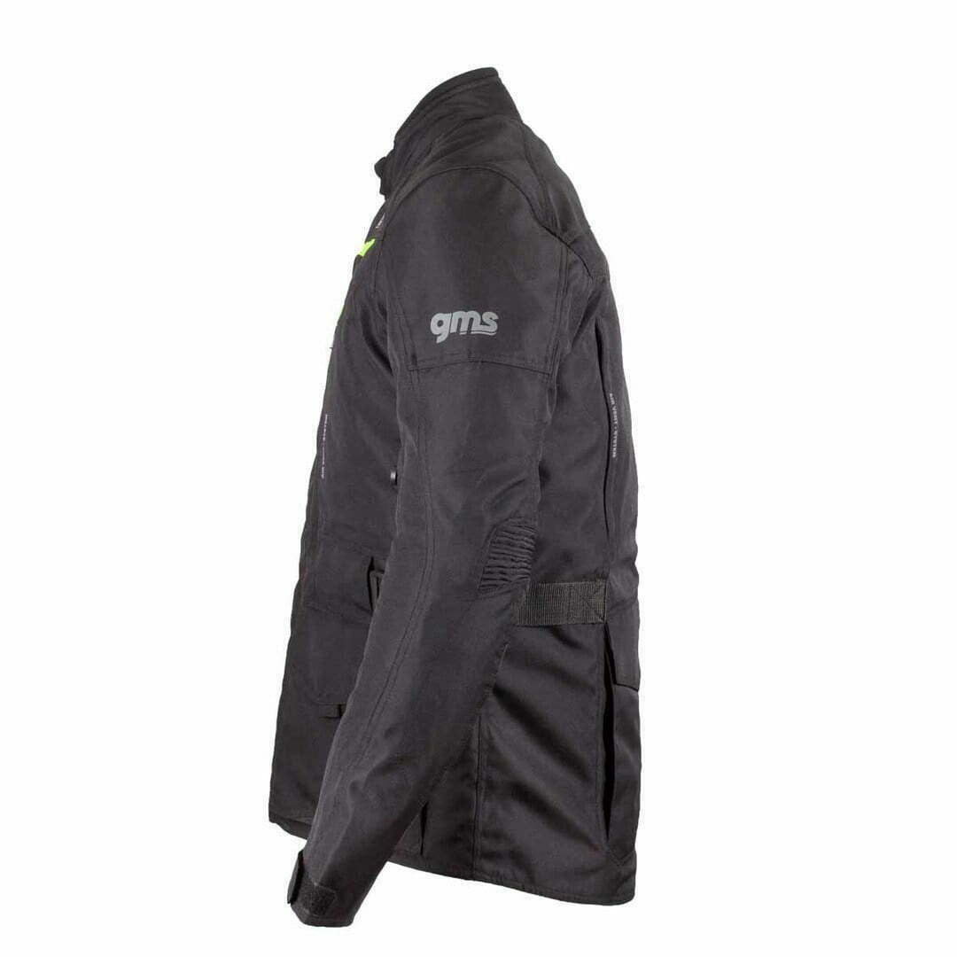 GMS Textile MC jacket Gear Black /Flu