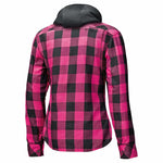 Held Lady Kevlar MC shirt Lumberjack II Black /Pink